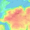 Keruhelgwenn topographic map, elevation, terrain