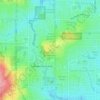 Sexton Mountain topographic map, elevation, terrain