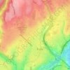 Charrière Blanche topographic map, elevation, terrain