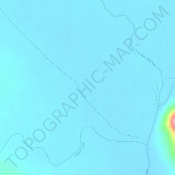 Minah Point Yard topographic map, elevation, terrain