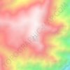 Barton Heights topographic map, elevation, terrain