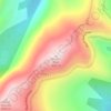 Rogers Peak topographic map, elevation, terrain