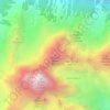 Mount Owen topographic map, elevation, terrain