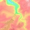 Fall Creek Falls topographic map, elevation, terrain