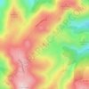 Zerkuharri / Rocher de Zerkupé topographic map, elevation, terrain