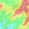 Mont de Thunes topographic map, elevation, terrain