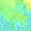 Onne topographic map, elevation, terrain