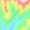 柏枝岩 topographic map, elevation, terrain