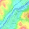 Rivercrest topographic map, elevation, terrain