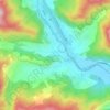 Bondey topographic map, elevation, terrain