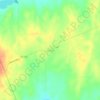 Briscoe topographic map, elevation, terrain