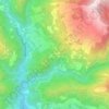 Lancisa topographic map, elevation, terrain