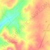 La Escusa topographic map, elevation, terrain