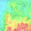 Hannans Corner topographic map, elevation, terrain