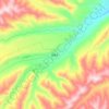 总堡乡 topographic map, elevation, terrain