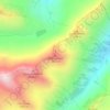 Älpliseehorn topographic map, elevation, terrain