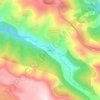 Saliencia topographic map, elevation, terrain