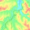 Campina dos Ferreiras topographic map, elevation, terrain