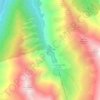 Pradières d'En Bas topographic map, elevation, terrain