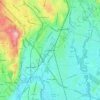 Glen Rock topographic map, elevation, terrain