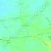Bakarangan topographic map, elevation, terrain