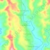 Gunung Terang topographic map, elevation, terrain