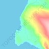 Redpoint topographic map, elevation, terrain