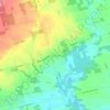 St George topographic map, elevation, terrain