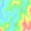 Low Gap topographic map, elevation, terrain