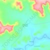 Sucuriú Rio das Ondas topographic map, elevation, terrain