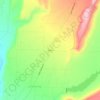 Eckert topographic map, elevation, terrain