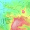 Longhedge topographic map, elevation, terrain