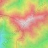 Mount Hijiri topographic map, elevation, terrain