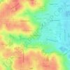 Eau Claire Estates topographic map, elevation, terrain