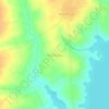 New Dugga topographic map, elevation, terrain