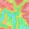 Vresse-sur-Semois topographic map, elevation, terrain
