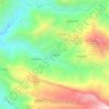 La Solana topographic map, elevation, terrain