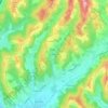 Aschenbachtal topographic map, elevation, terrain