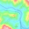 Monte Ferru topographic map, elevation, terrain