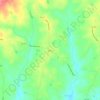 Jones topographic map, elevation, terrain