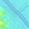 Chatressac-Chaillevette topographic map, elevation, terrain