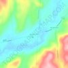 Robinson Corners topographic map, elevation, terrain