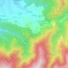 Codecais topographic map, elevation, terrain