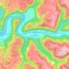 Fabas topographic map, elevation, terrain