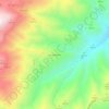 Los Casimiros topographic map, elevation, terrain
