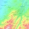 Escuque topographic map, elevation, terrain