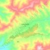 布朗山布朗族乡 topographic map, elevation, terrain