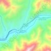 Quitasol topographic map, elevation, terrain