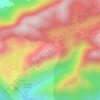 白水寨山 topographic map, elevation, terrain