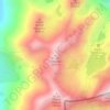 Pic de Malcaras topographic map, elevation, terrain